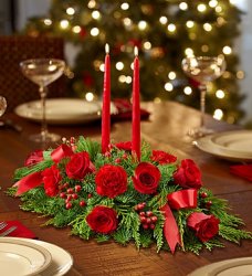 All Red Centerpiece