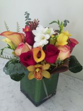 Full in Color Cube Bouquet Full in Color Cube Bouquet