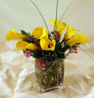 Modern Mini Calla Bouquet
