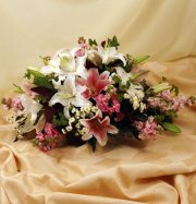 Pinks And Whites Centerpiece Pinks And Whites Centerpiece