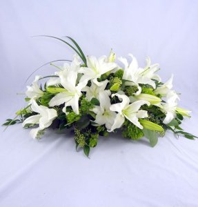 White Lily Centerpiece  White Lily Centerpiece