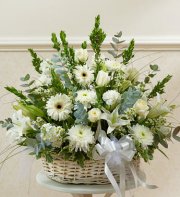 White Sympathy Basket White Sympathy Basket