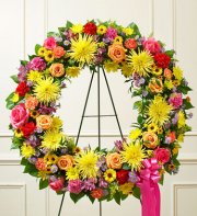 Bright Sympathy Wreath Bright Sympathy Wreath