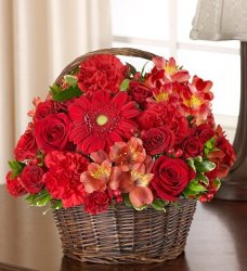 Red Sympathy Basket