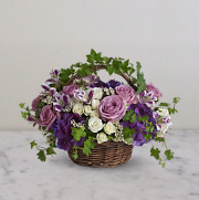 A Full of Life Flowers Basket A Full of Life Flowers Basket