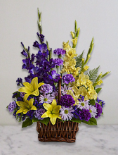 Basket of Memories Flowers Basket of Memories Flowers