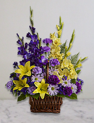 Basket of Memories Flowers