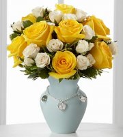 Mother's Charm Rose Bouquet - Boy Mother's Charm Rose Bouquet - Boy