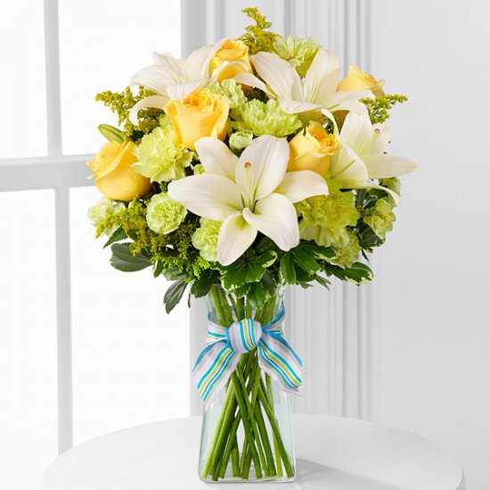 Boy-Oh-Boy Bouquet - Click Image to Close