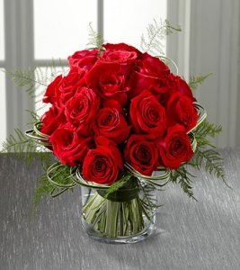 Abundant Rose Bouquet 24 Red Roses