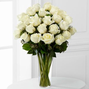 White Rose Bouquet - 2 Dozen  White Rose Bouquet - 2 Dozen