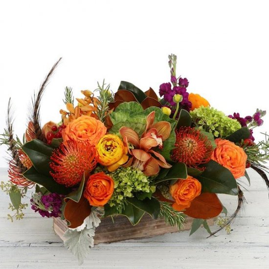 Autumn Embrace Centerpiece - Click Image to Close