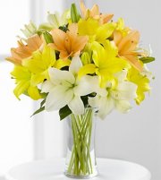 Sunny Days Ahead Asiatic Lilies Bouquet Sunny Days Ahead Asiatic Lilies Bouquet