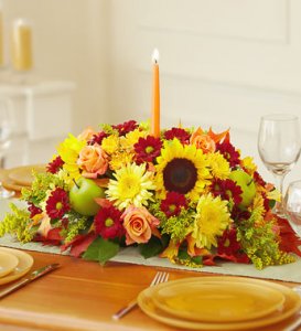 The Floral Centerpiece for Thanksgiving