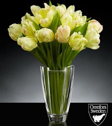 Sparkling Sunbeams Luxury Parrots Tulip Bouquet