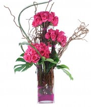 Hot Pink Fireworks Bouquet Hot Pink Fireworks Bouquet