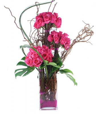 Hot Pink Fireworks Bouquet