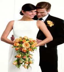 Peach Waterfall Bouquet Peach Waterfall Bouquet