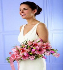 Pink Cascade Bouquet