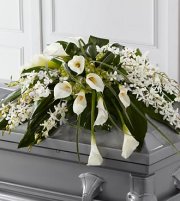 Angel Wings Casket Spray Angel Wings Casket Spray