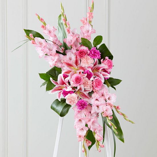 Sweet Farewell Standing Spray - Click Image to Close