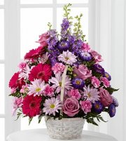 Pastel Peace Basket