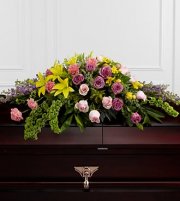 Forever Beloved Casket Spray Forever Beloved Casket Spray