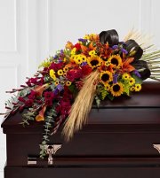 Glorious Garden Casket Spray Glorious Garden Casket Spray