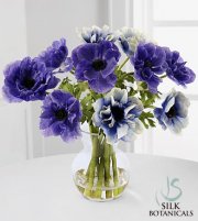 Purple & Blue Anemones Purple & Blue Anemones