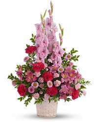 Heavenly Heights Flowers Basket