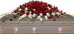 Garden Of Grandeur Casket Spray