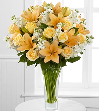 Admiration Luxury Rose And Lily Bouquet